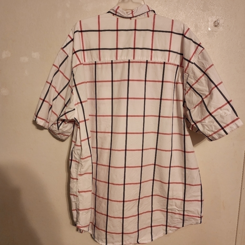 Nautica '99 Yacht Club Button Down Short Sleeve Shirt Cotton 2X - Picture 6 of 9